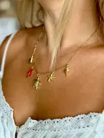 Silver Girl Jewelry Morning Tides Charm Necklace