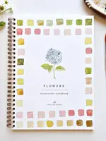 Flowers Watercolor Workbook