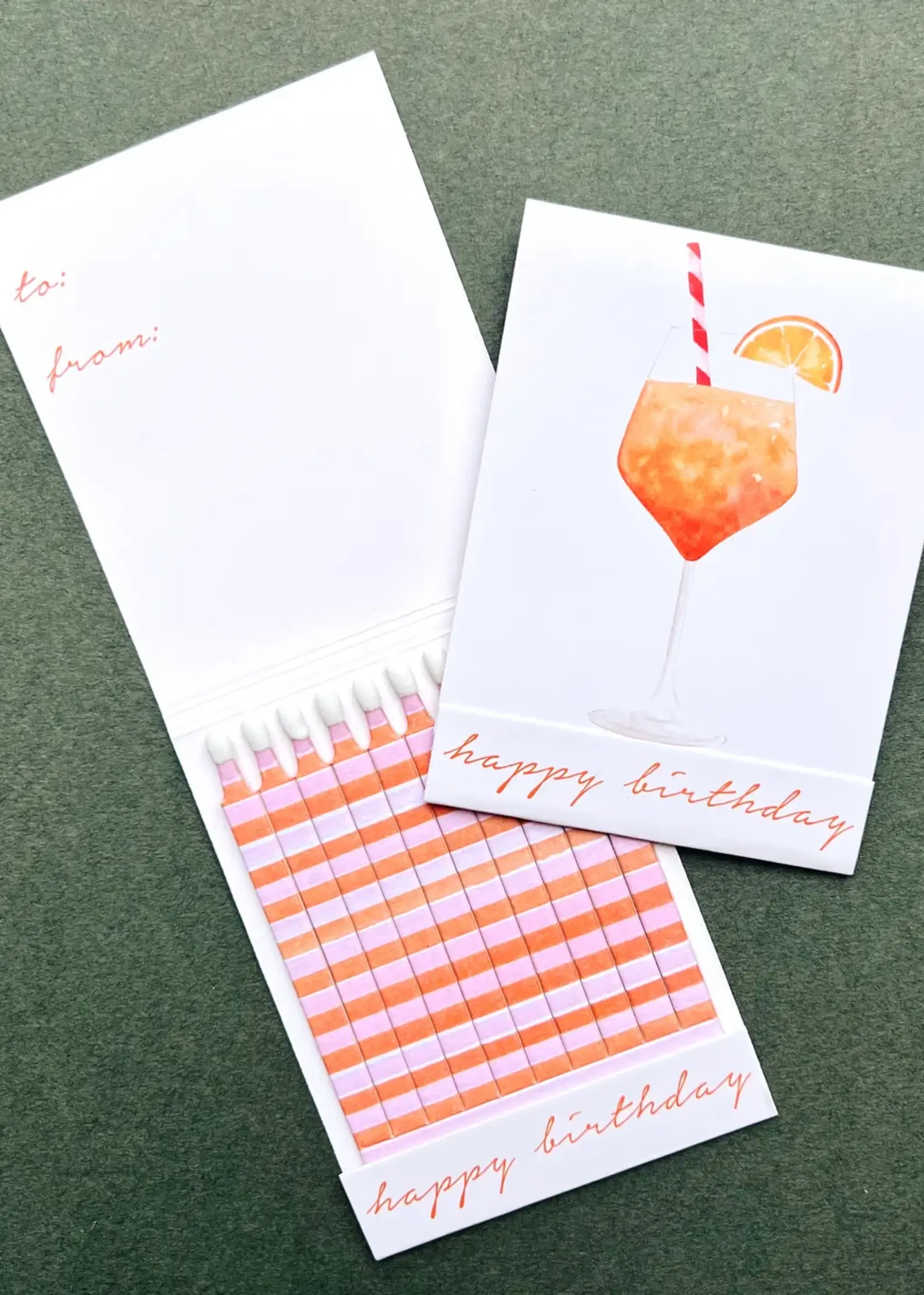 Aperol Spritz Match Card® | Candle Matches