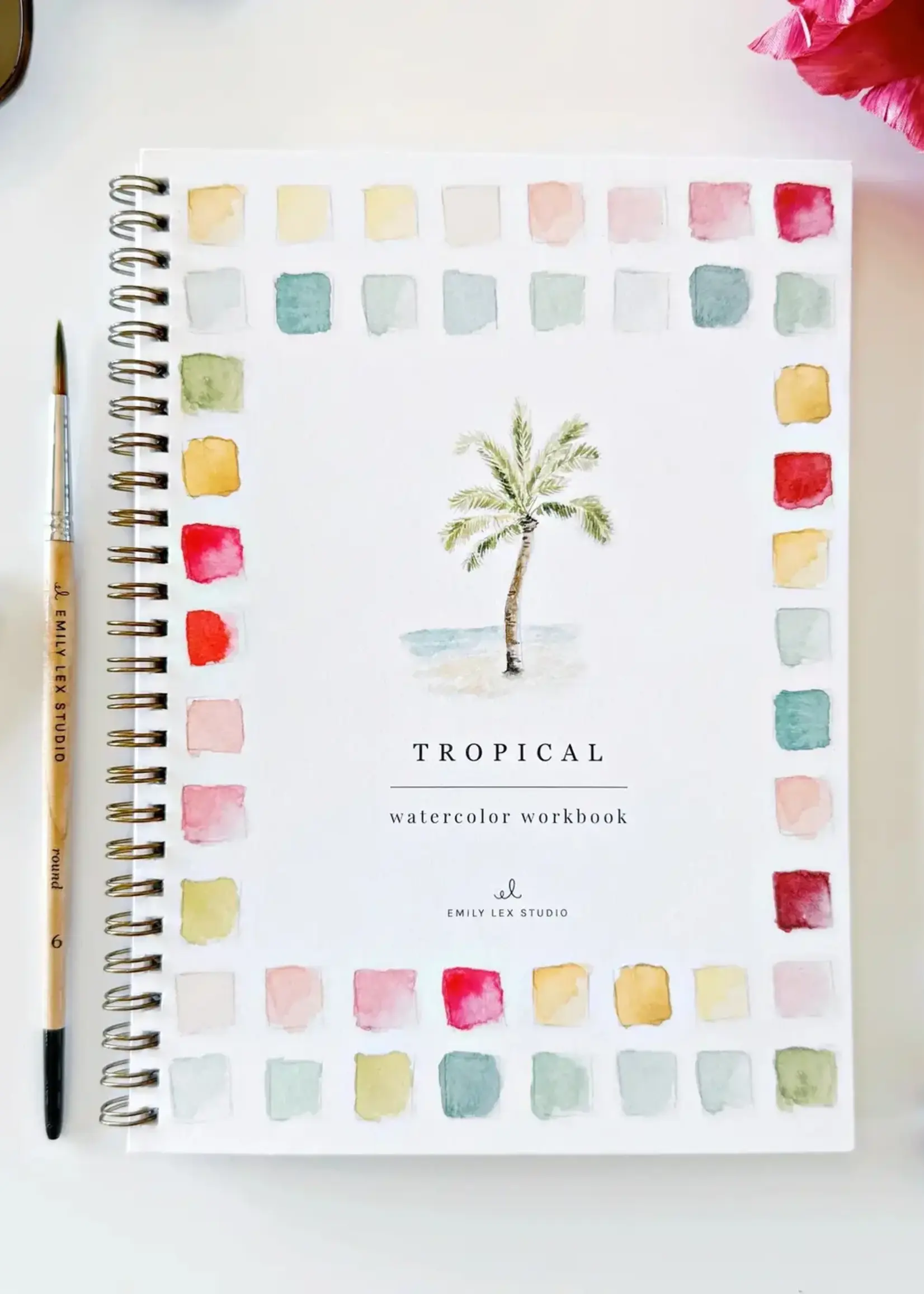 Tropical Watercolor Workbook