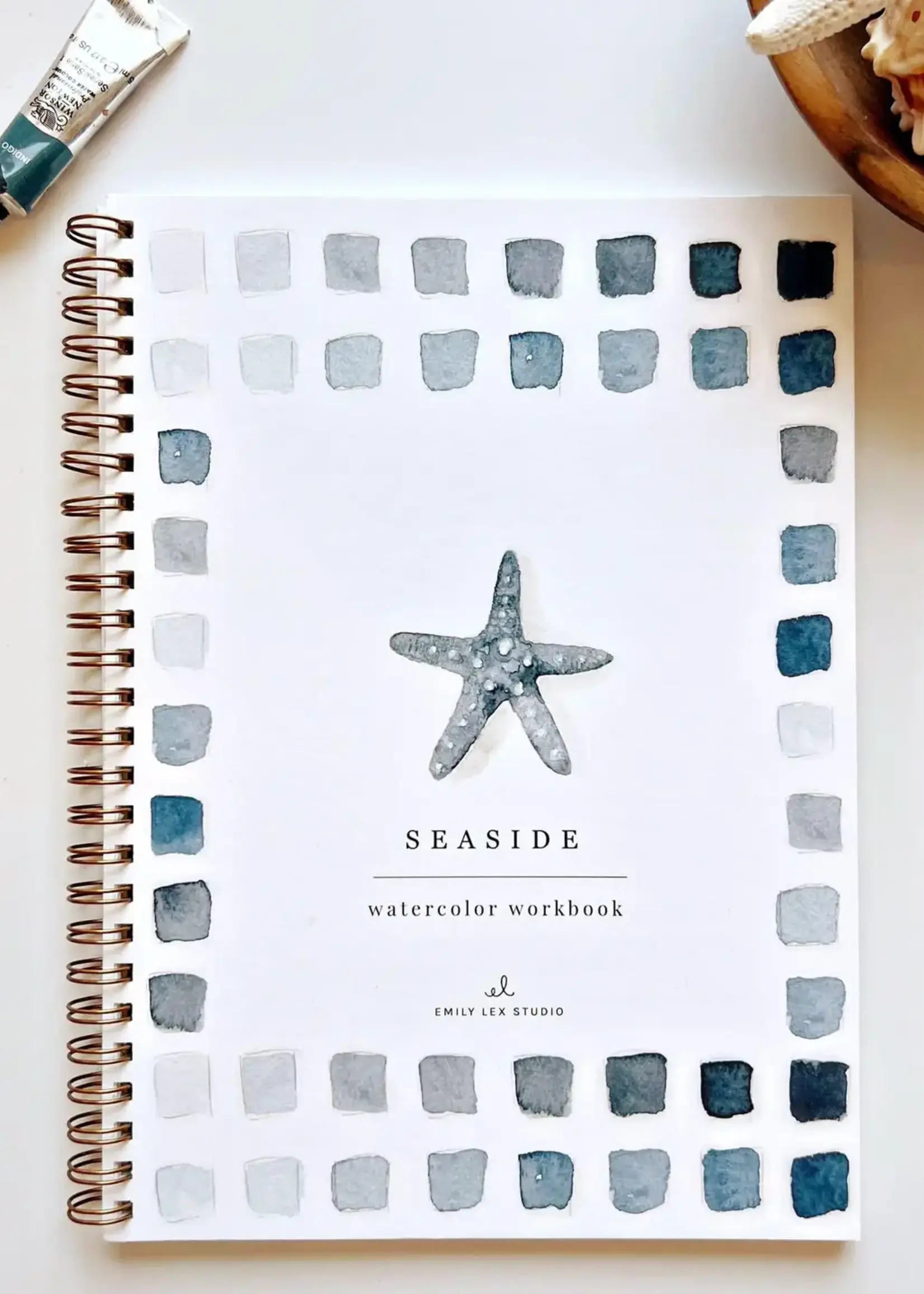 Seaside Watercolor Workbook