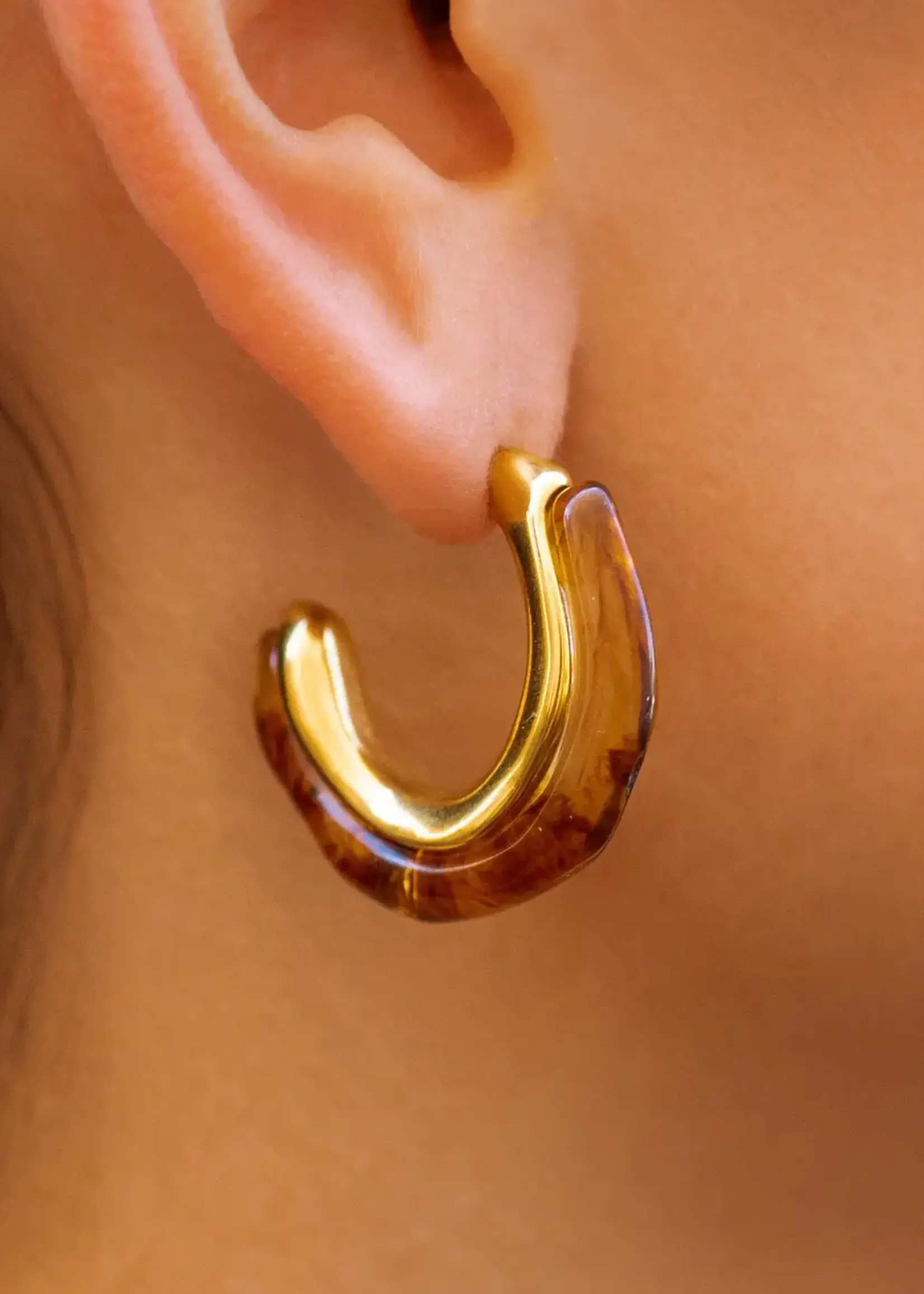 Alco Amber Earrings