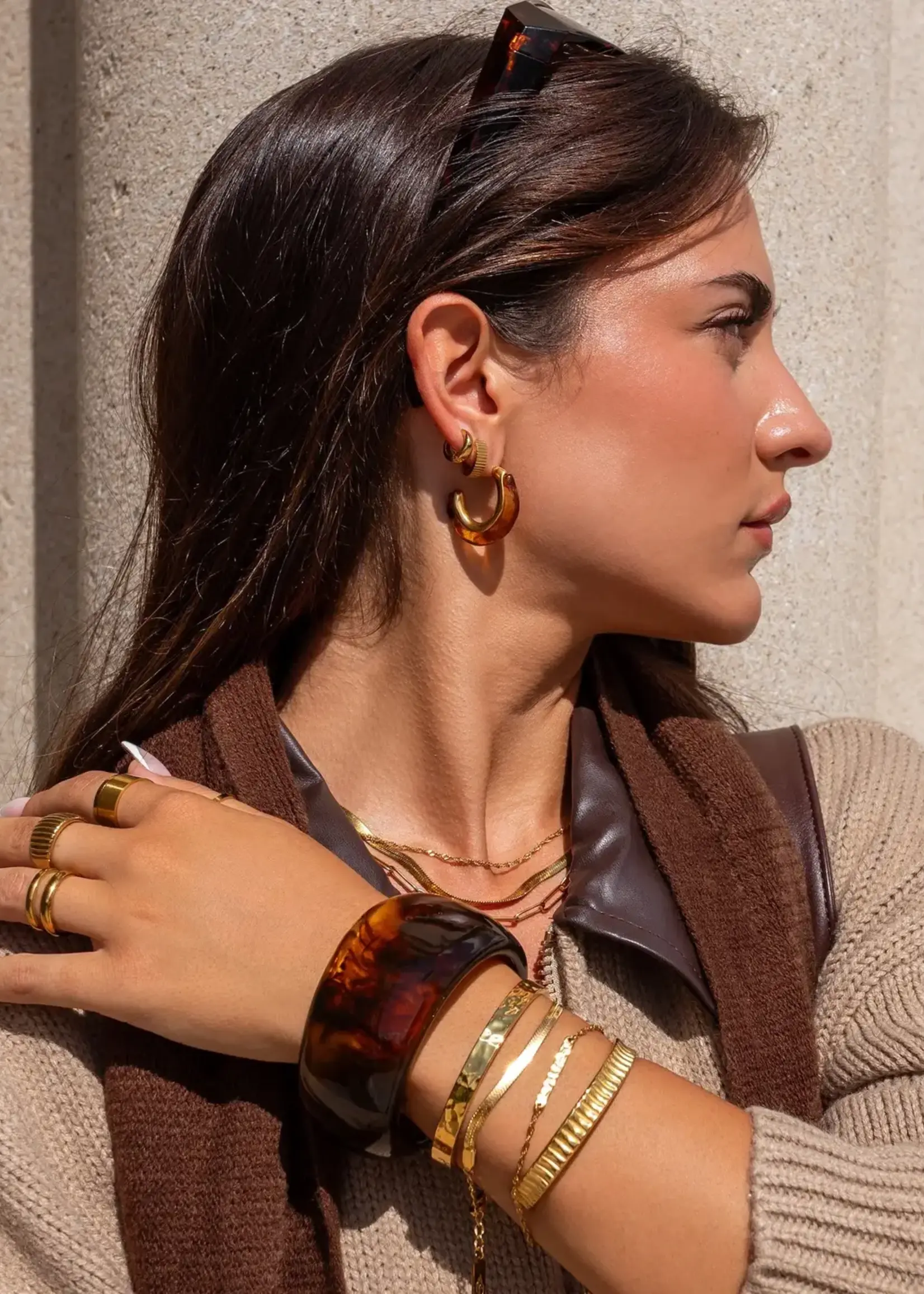Alco Amber Earrings