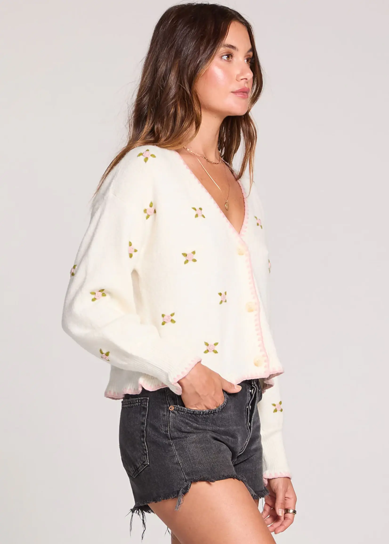 Saltwater Luxe Fiorra Cardigan Sweater