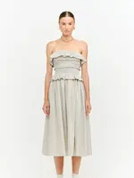 Flynn Cream Stripe Dress