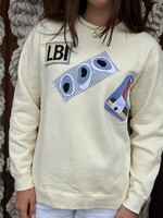 One-Of-A-Kind Patchwork Crewneck