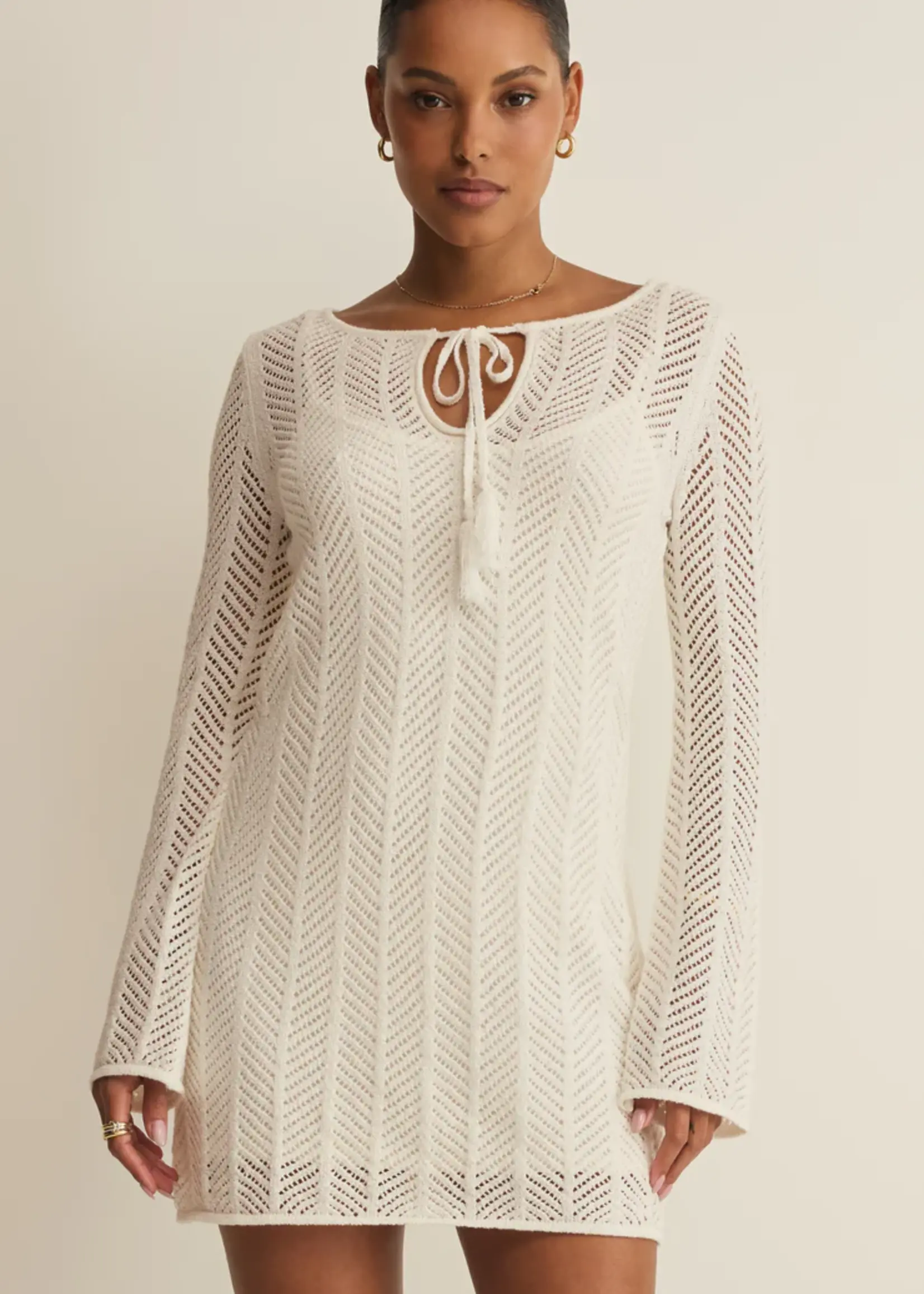 Z Supply Falling Waters Crochet Dress