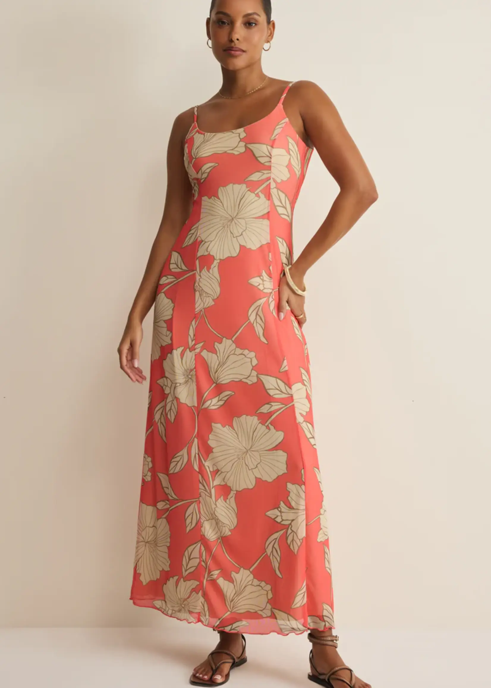 Z Supply Charisma Bloom Midi Dress