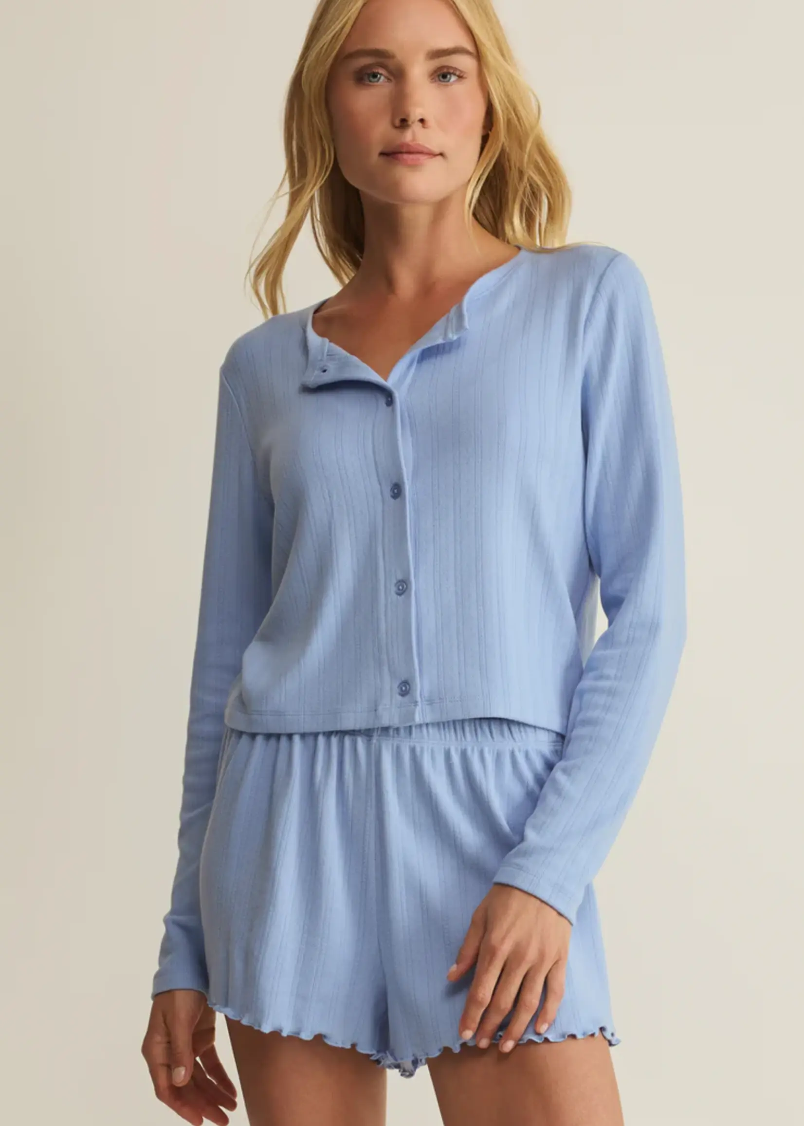 Z Supply Lovely Pointelle Top