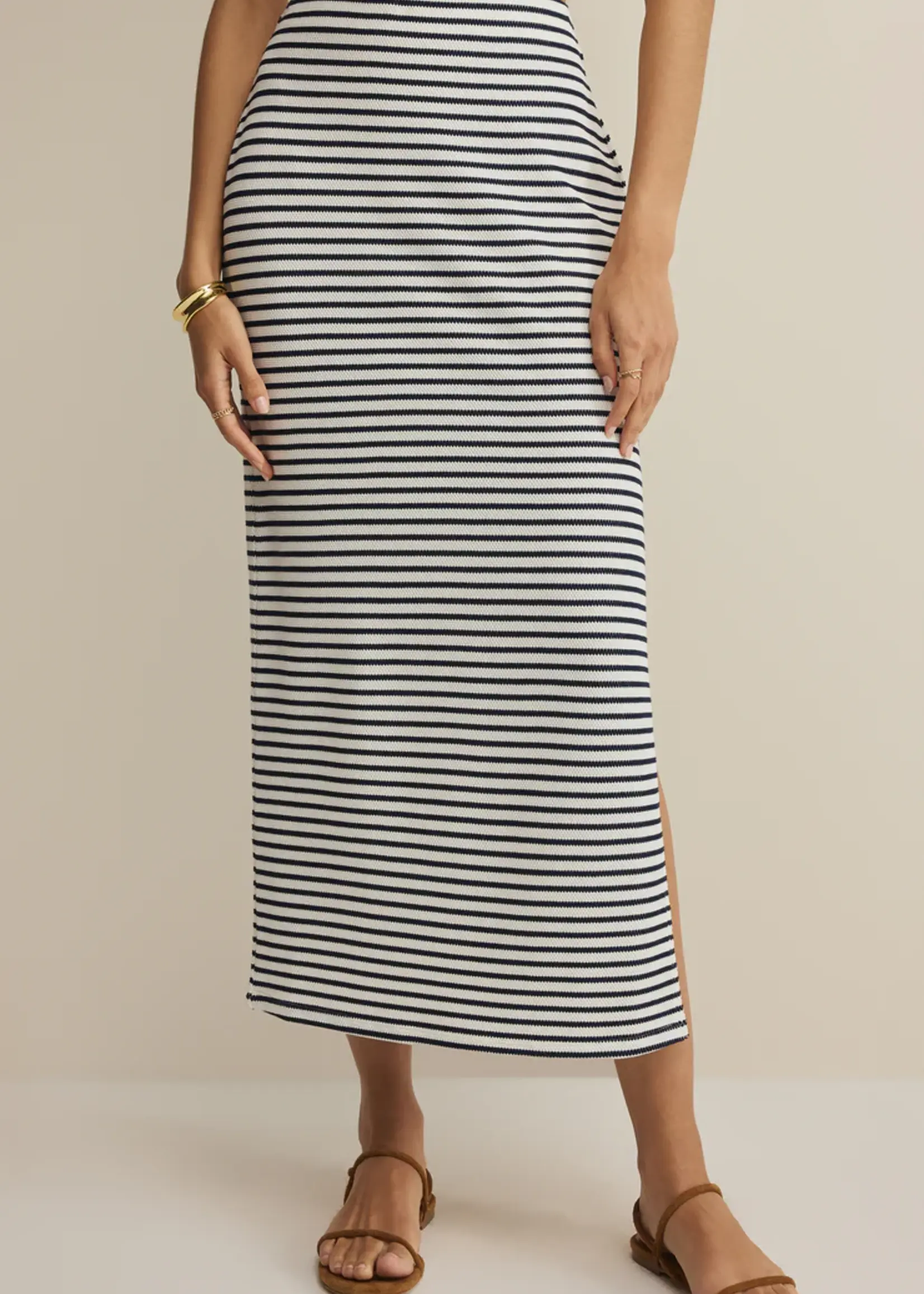 Z Supply Ainslie Stripe Midi Skirt