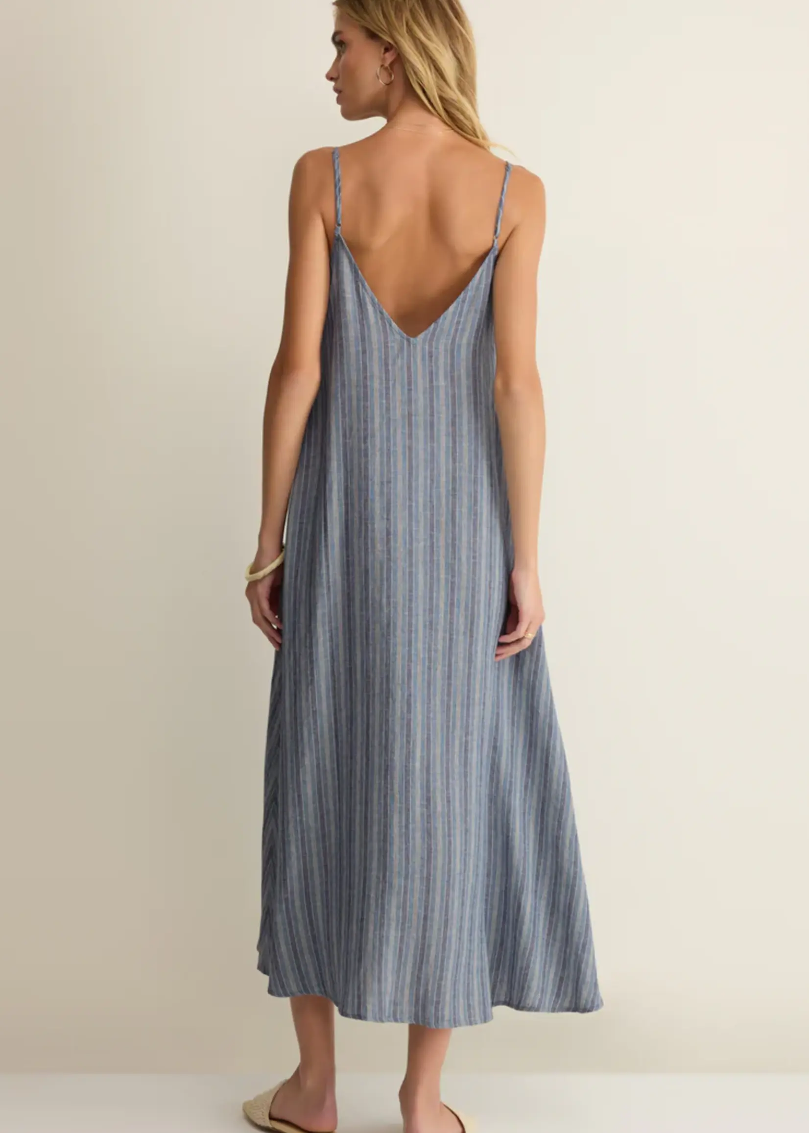 Z Supply Sandcomber Striped Midi
