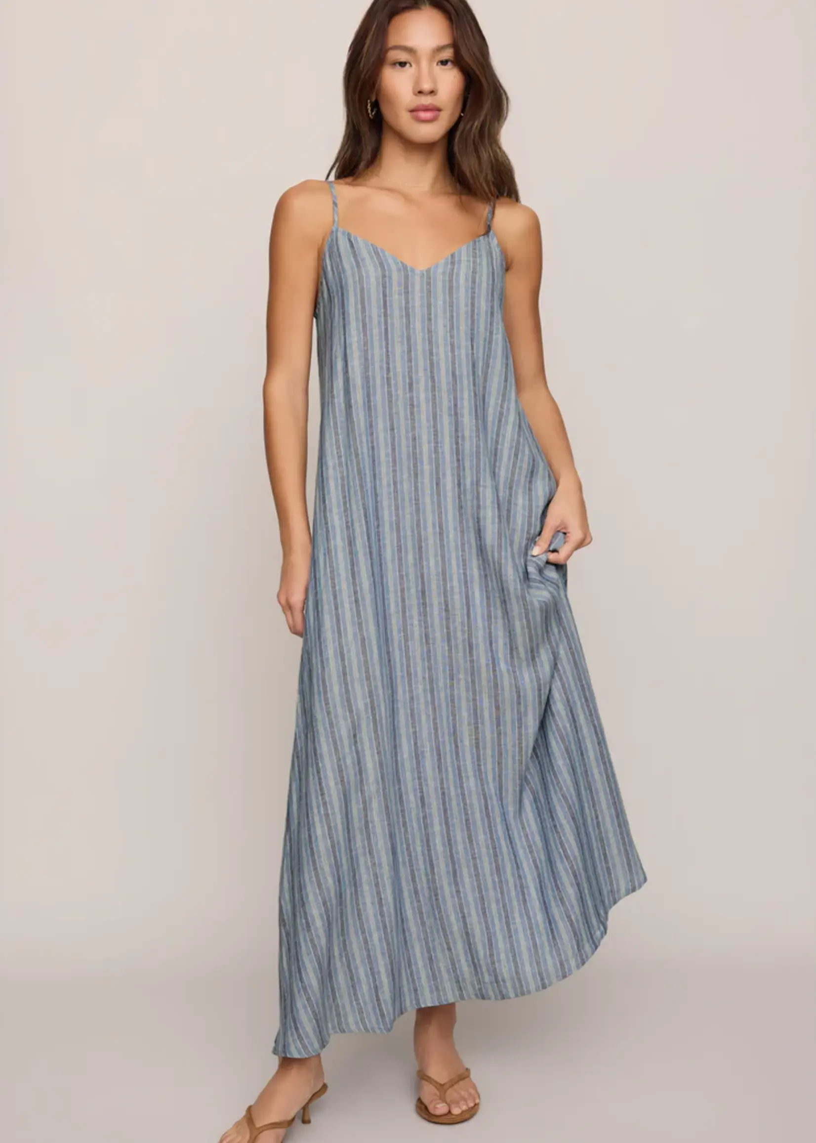 Z Supply Sandcomber Striped Midi