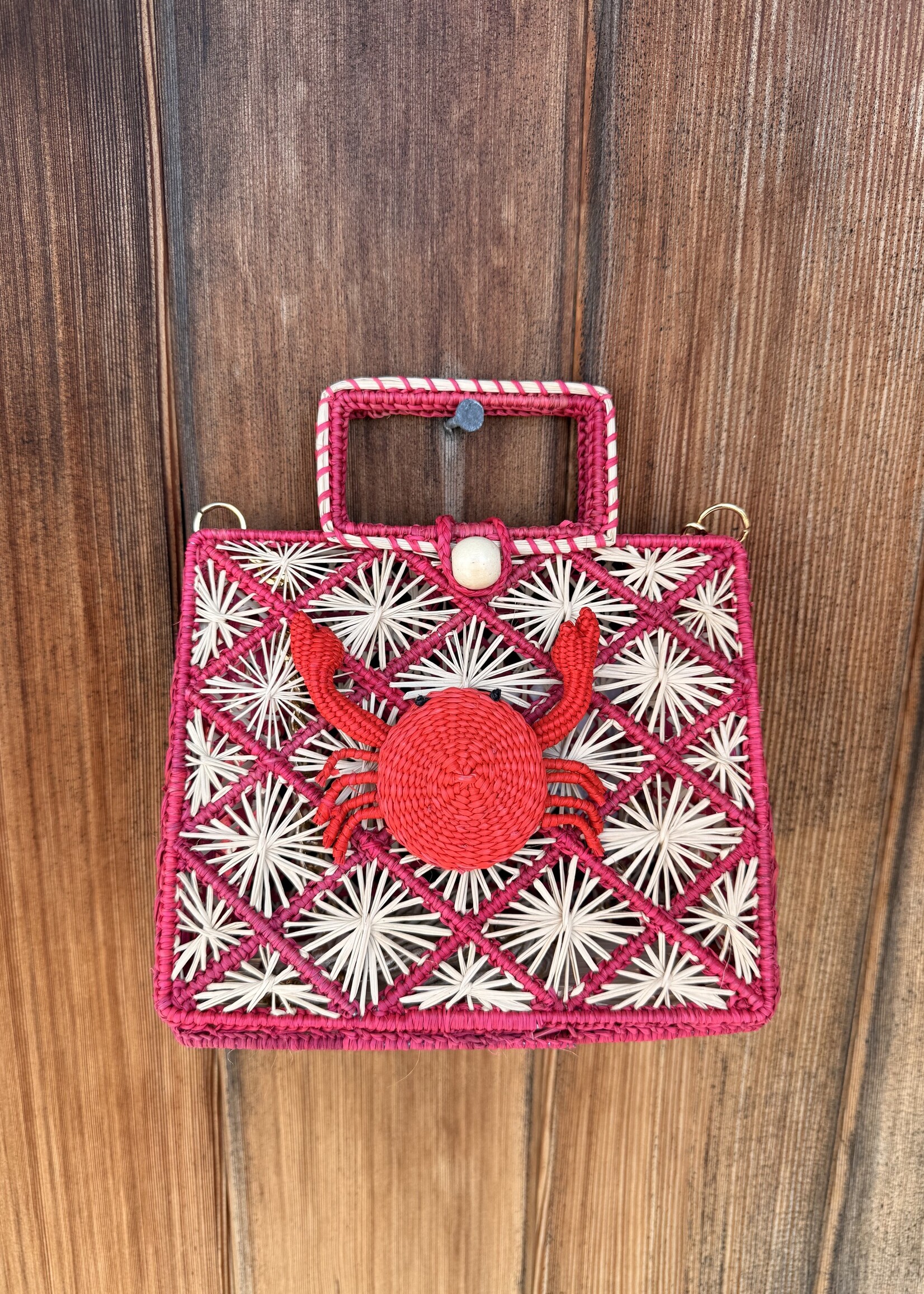Nayra Bag -Crab Red