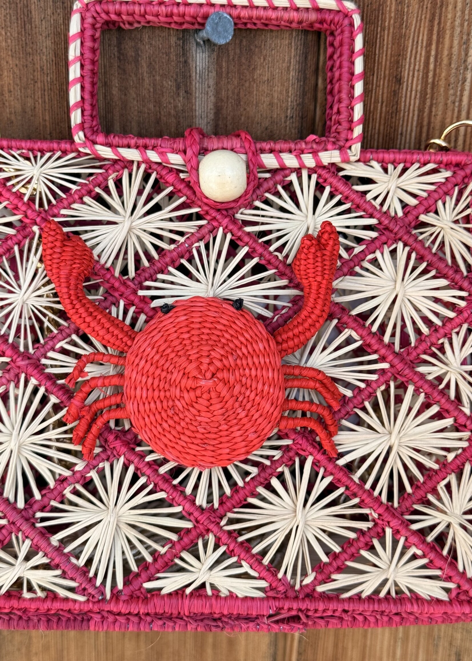 Nayra Bag -Crab Red