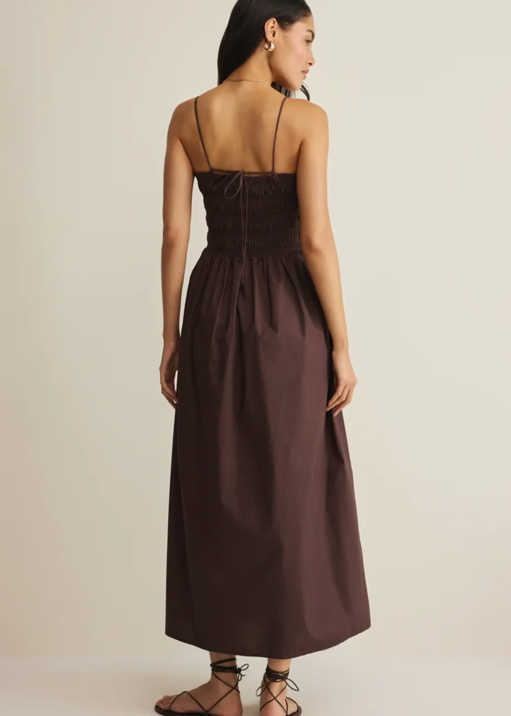 Z Supply Cornelia Poplin Midi Dress