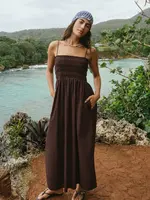 Z Supply Cornelia Poplin Midi Dress
