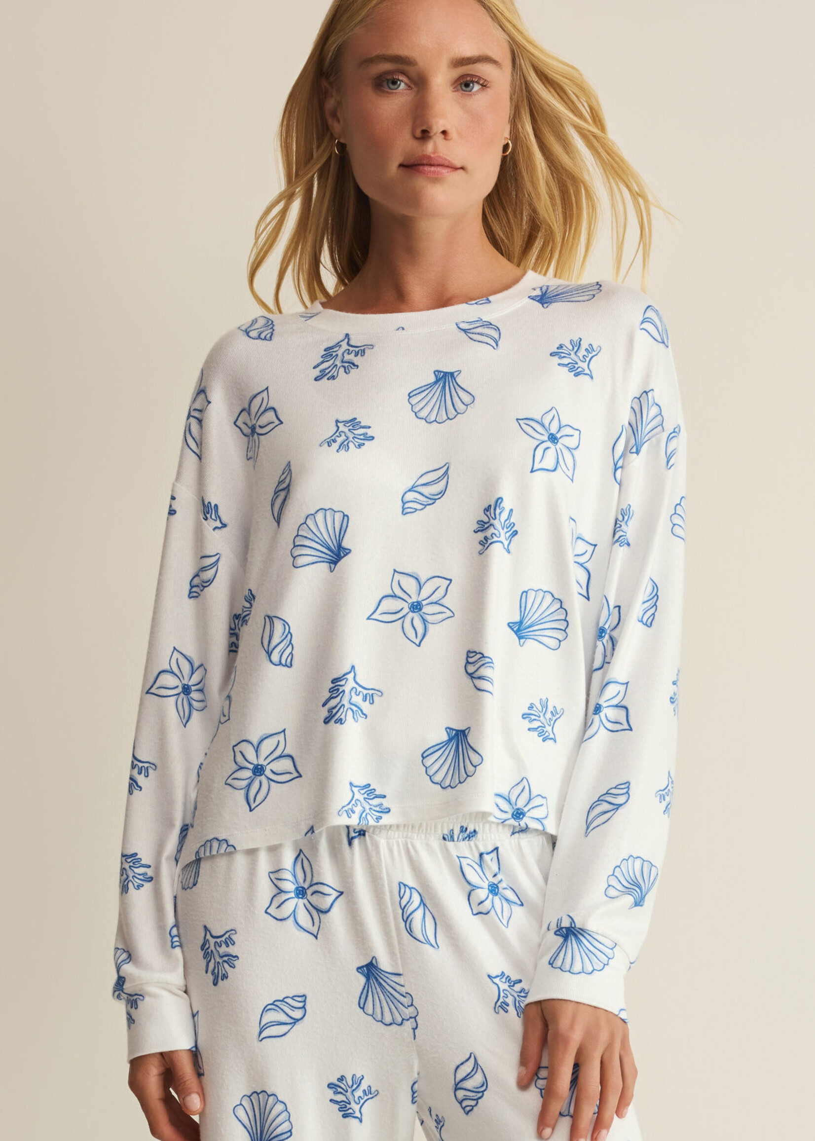 Z Supply Seashore PJ Top