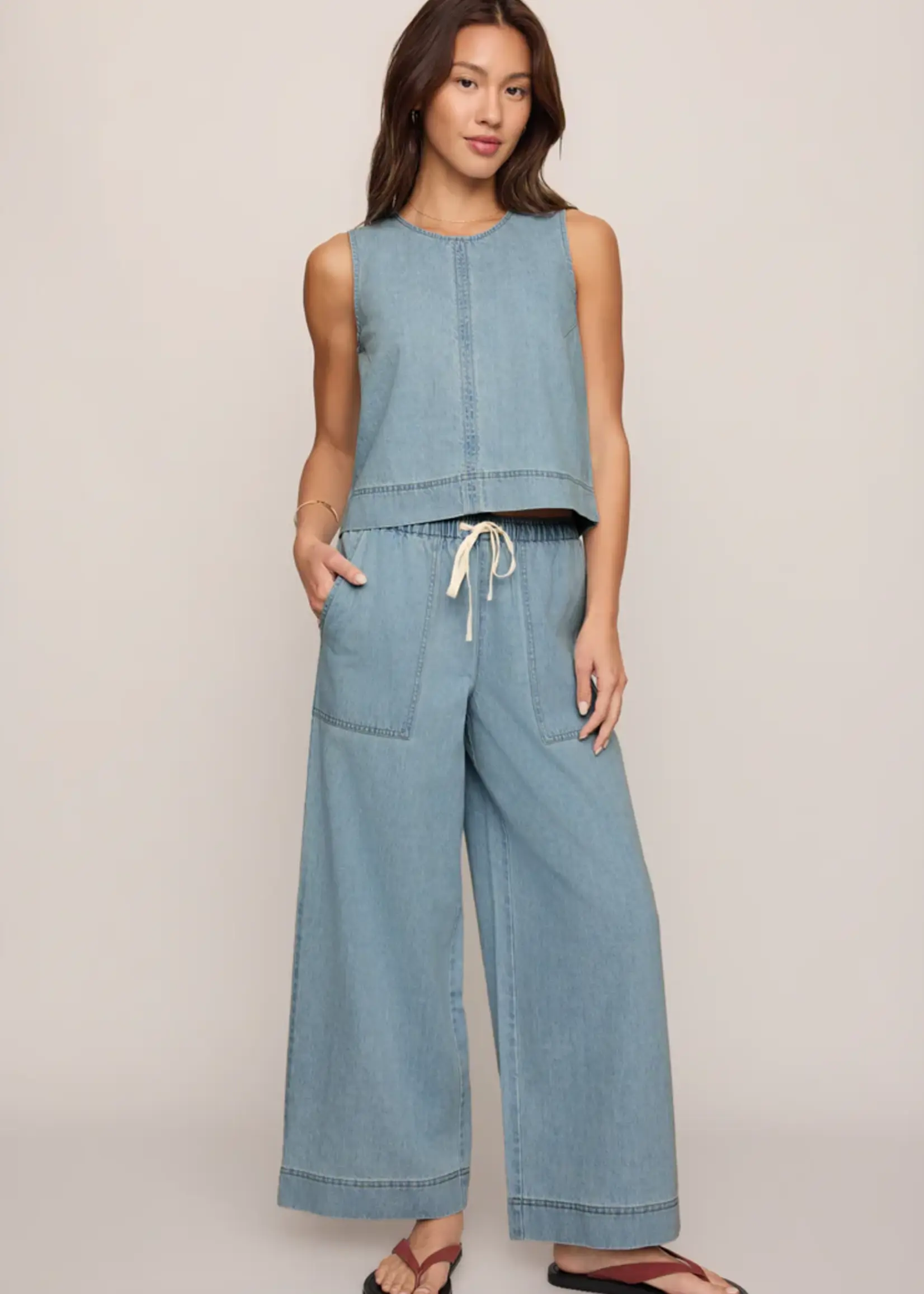 Z Supply Sun Seeker Denim Tank