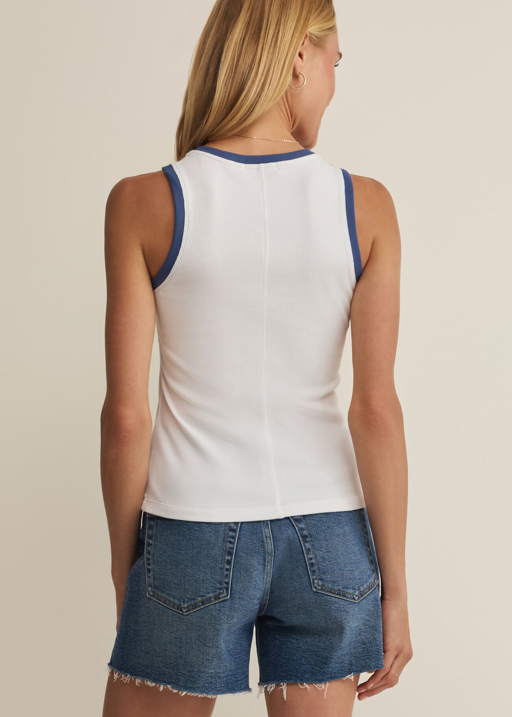 Z Supply Sirena Colorblocked Rib Tank