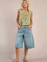Knotted Satin Top