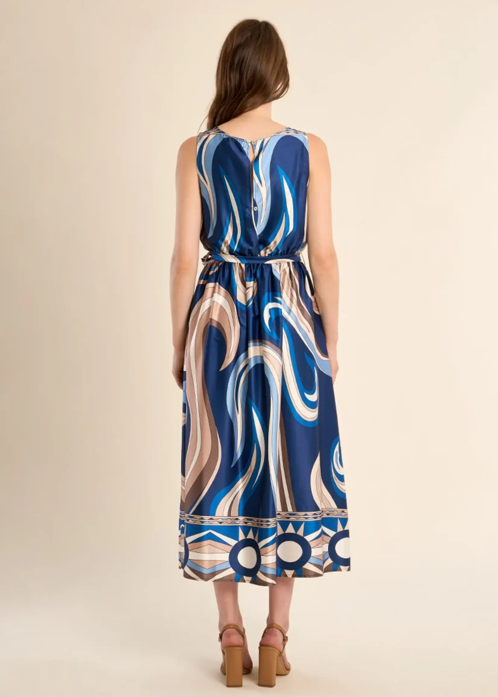 Long Printed Dress