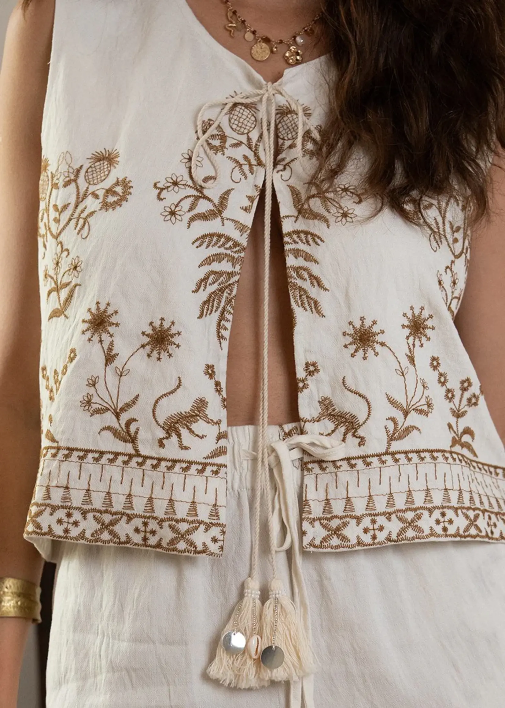 Emroidered Bolero