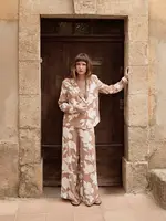 Wide Print Pant