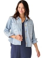 Carve Designs Flora Denim Shacket
