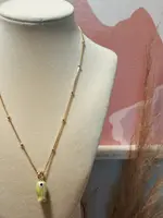 driftaway jewelry Fish and Gold Necklace