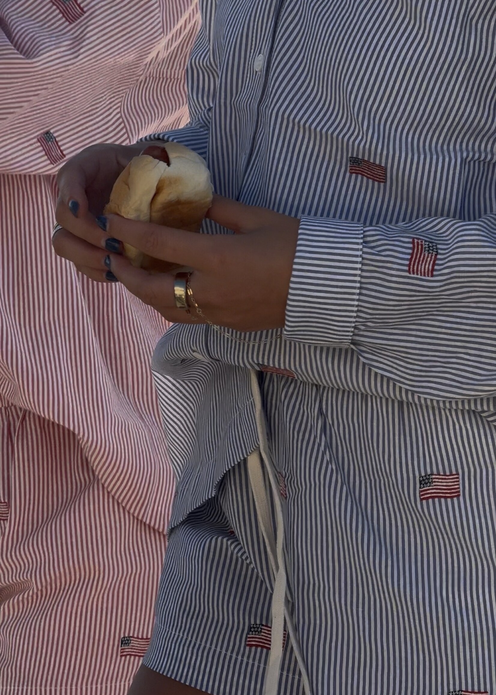 Stripe Flag Shorts