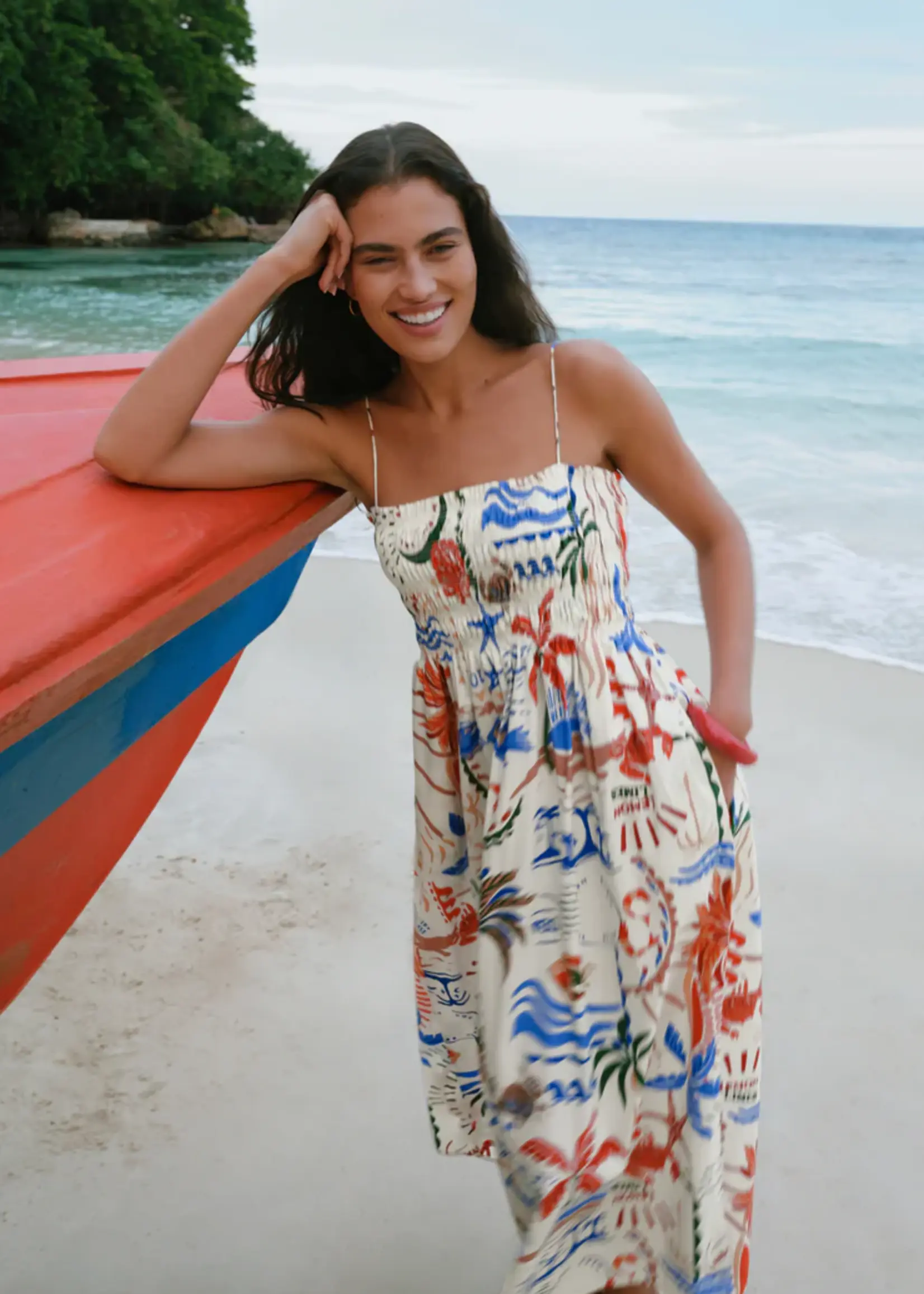 Z Supply Cornelia Getaway Midi Dress