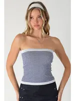 NIKIBIKI Modal Striped Tube Top