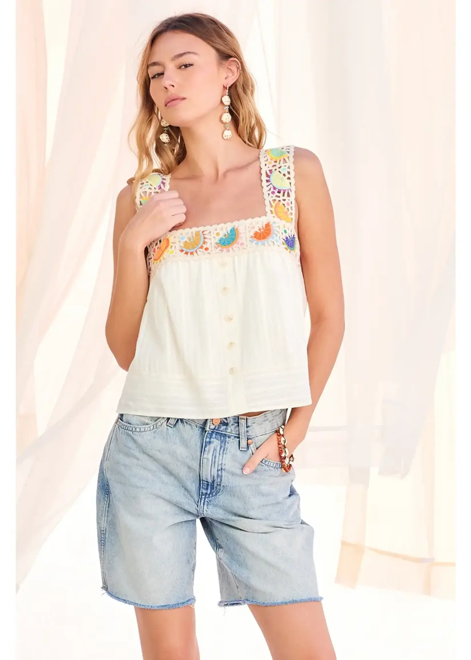 Detailed Tank Top