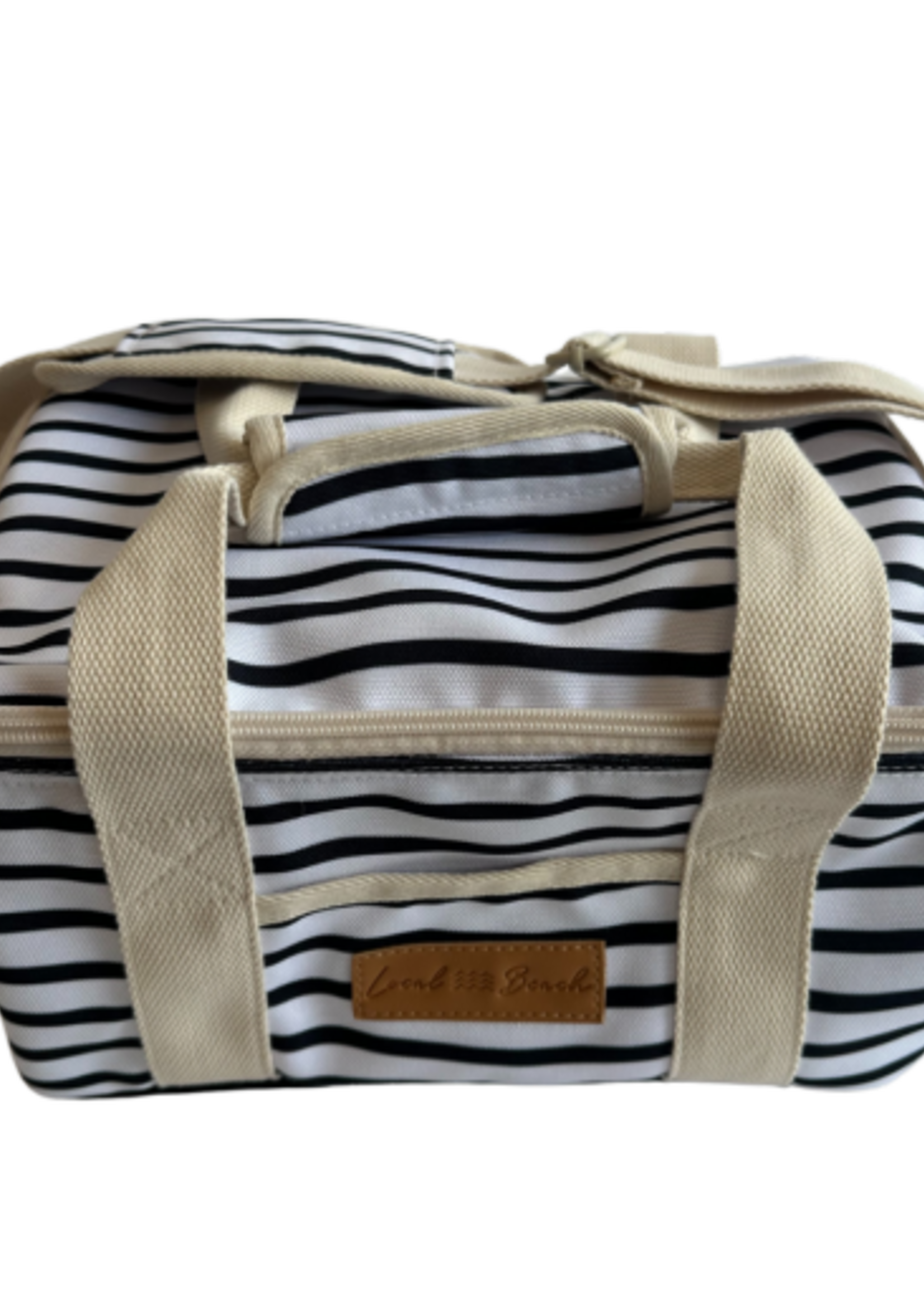 Local Beach Thin Stripe Mini Cooler