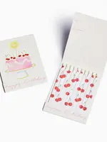 Cake Happy Birthday Match Card® | Candle Matches