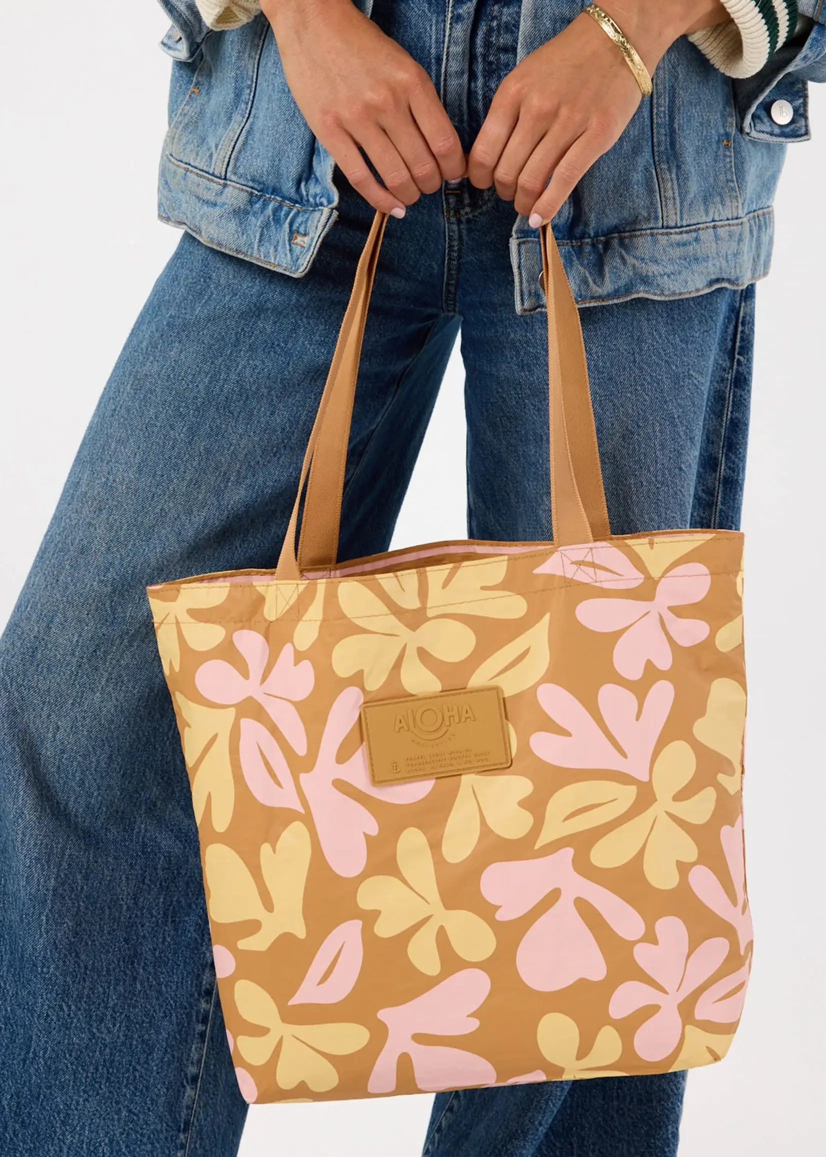 Aloha Collection Swoosh Reversible Tote