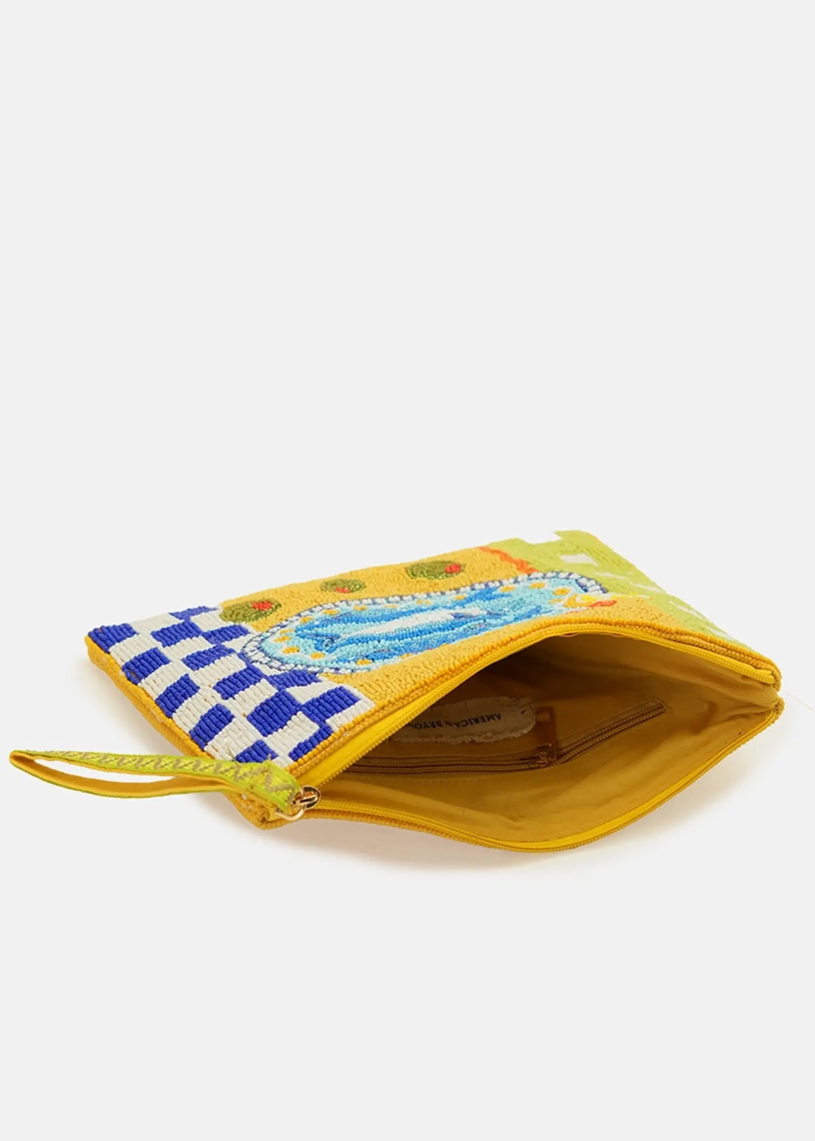 Mediterranean Sardine Wristlet Clutch