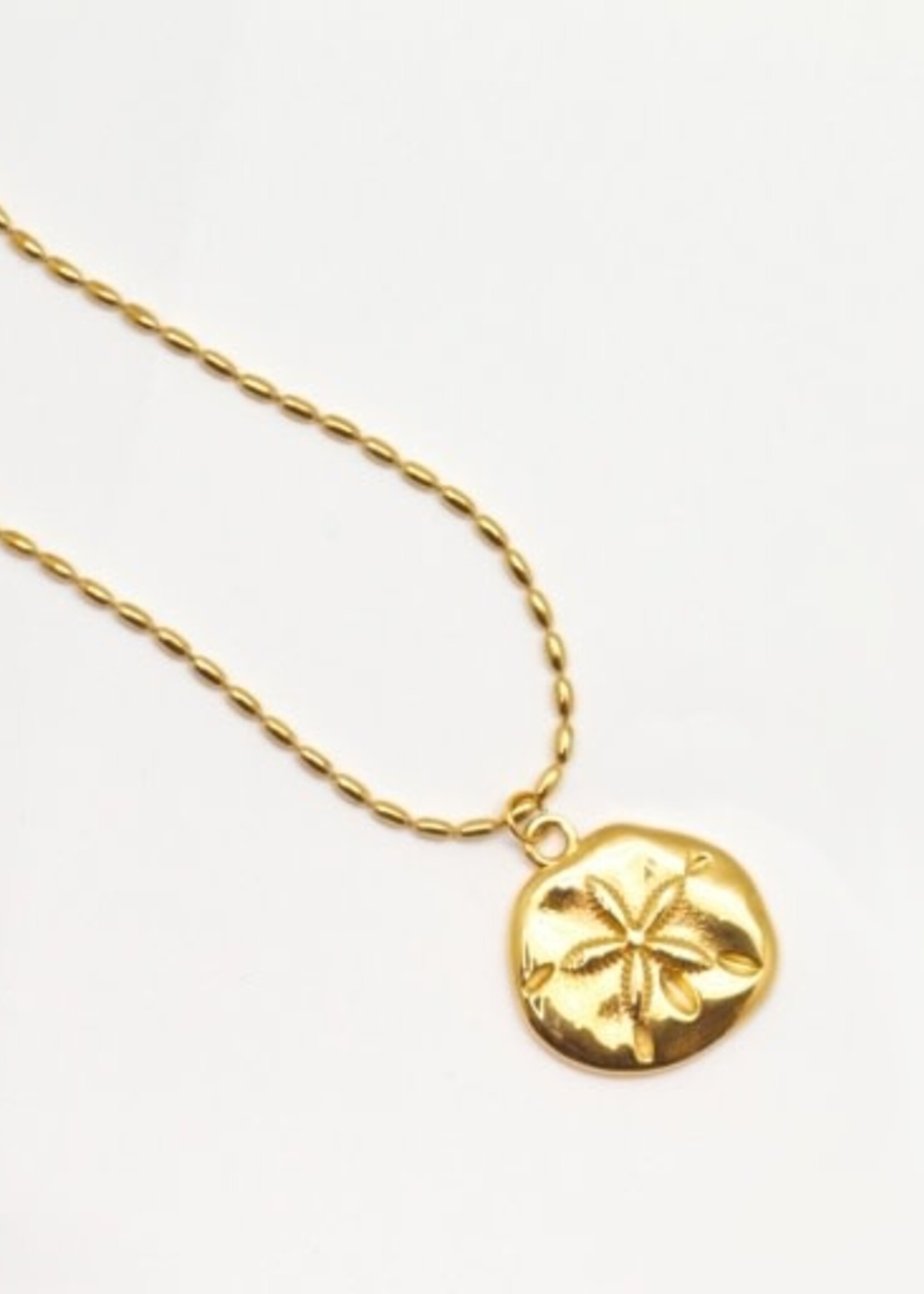 Salty Cali Sand Dollar Necklace