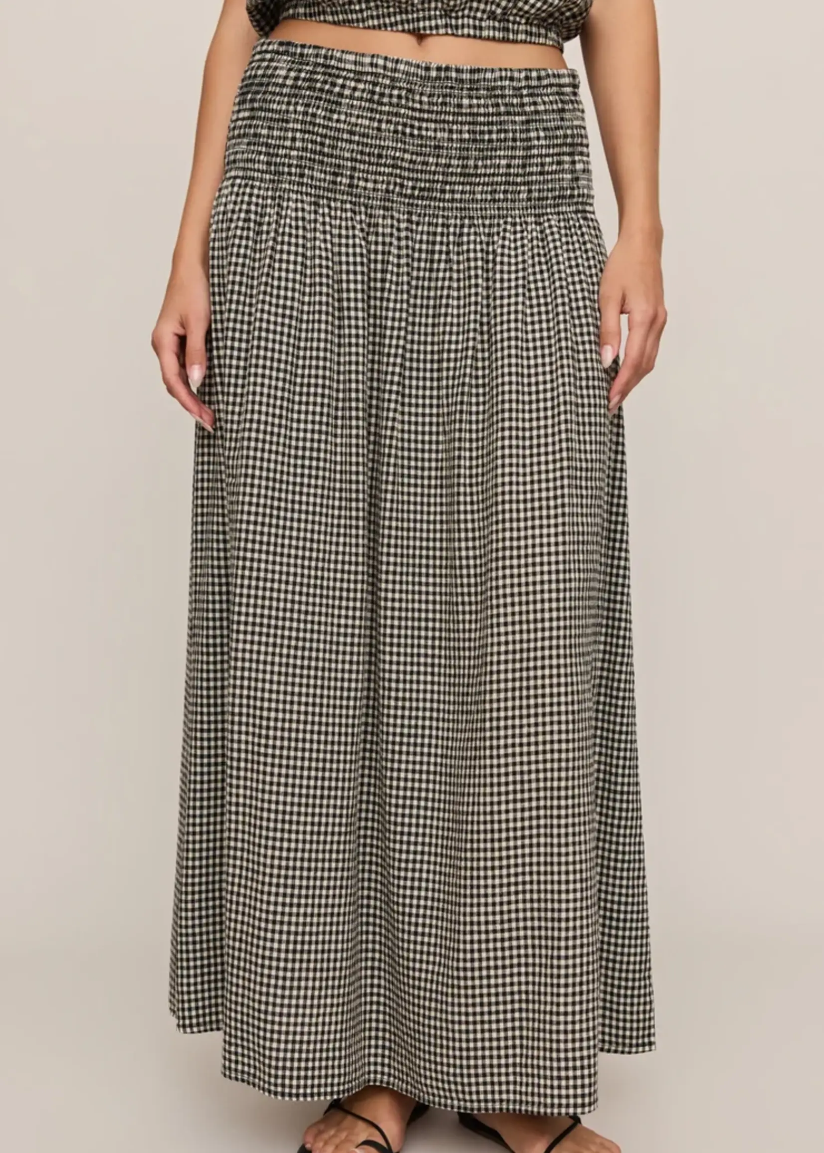 Z Supply Brooke Gingham Skirt