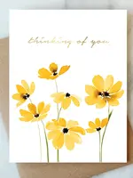 Daisy Sympathy Card - Thinking of You