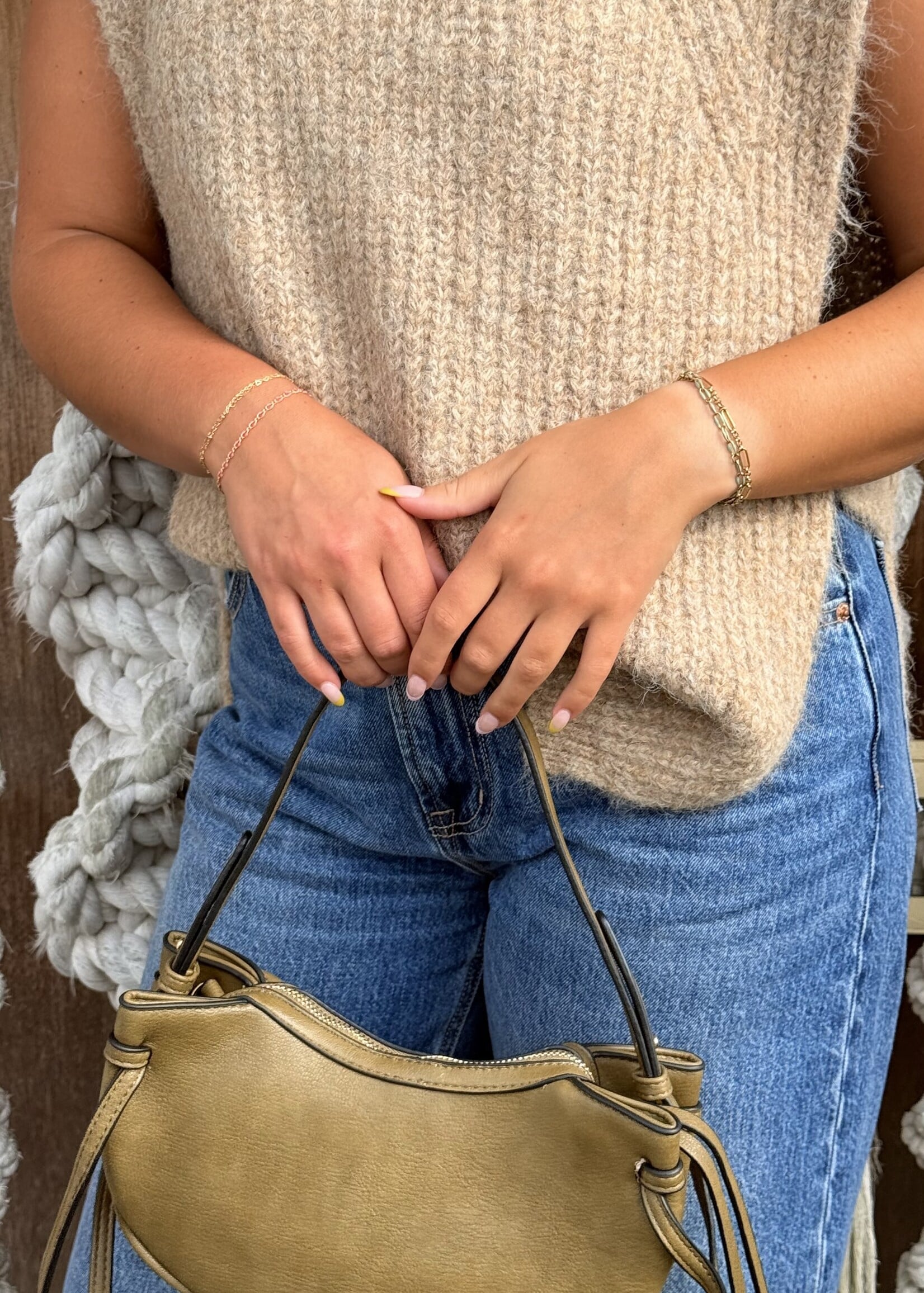 Donnatella Distressed Crossbody Bag