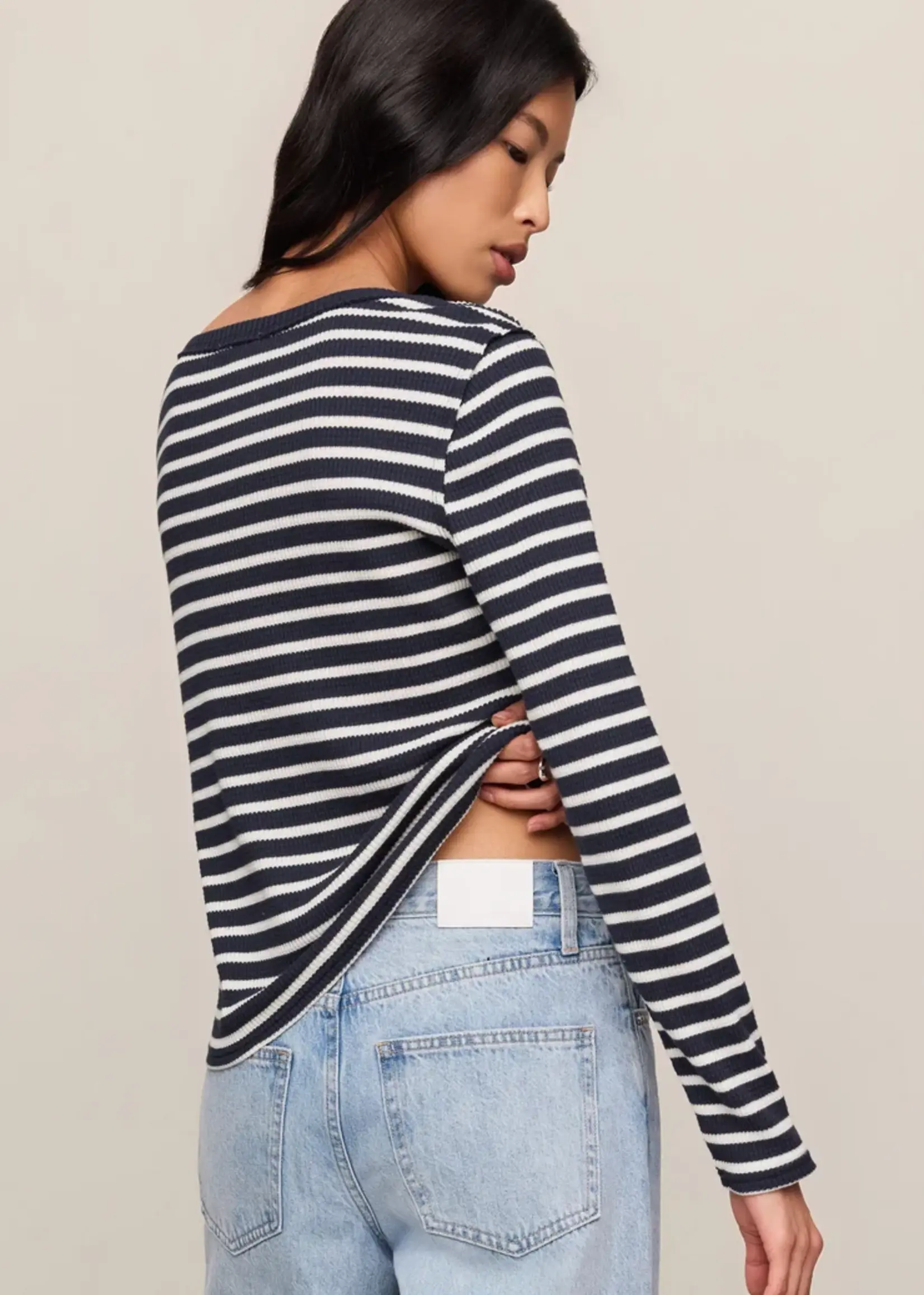 Z Supply Arlet Stripe Thermal Top