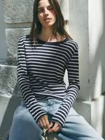 Z Supply Arlet Stripe Thermal Top
