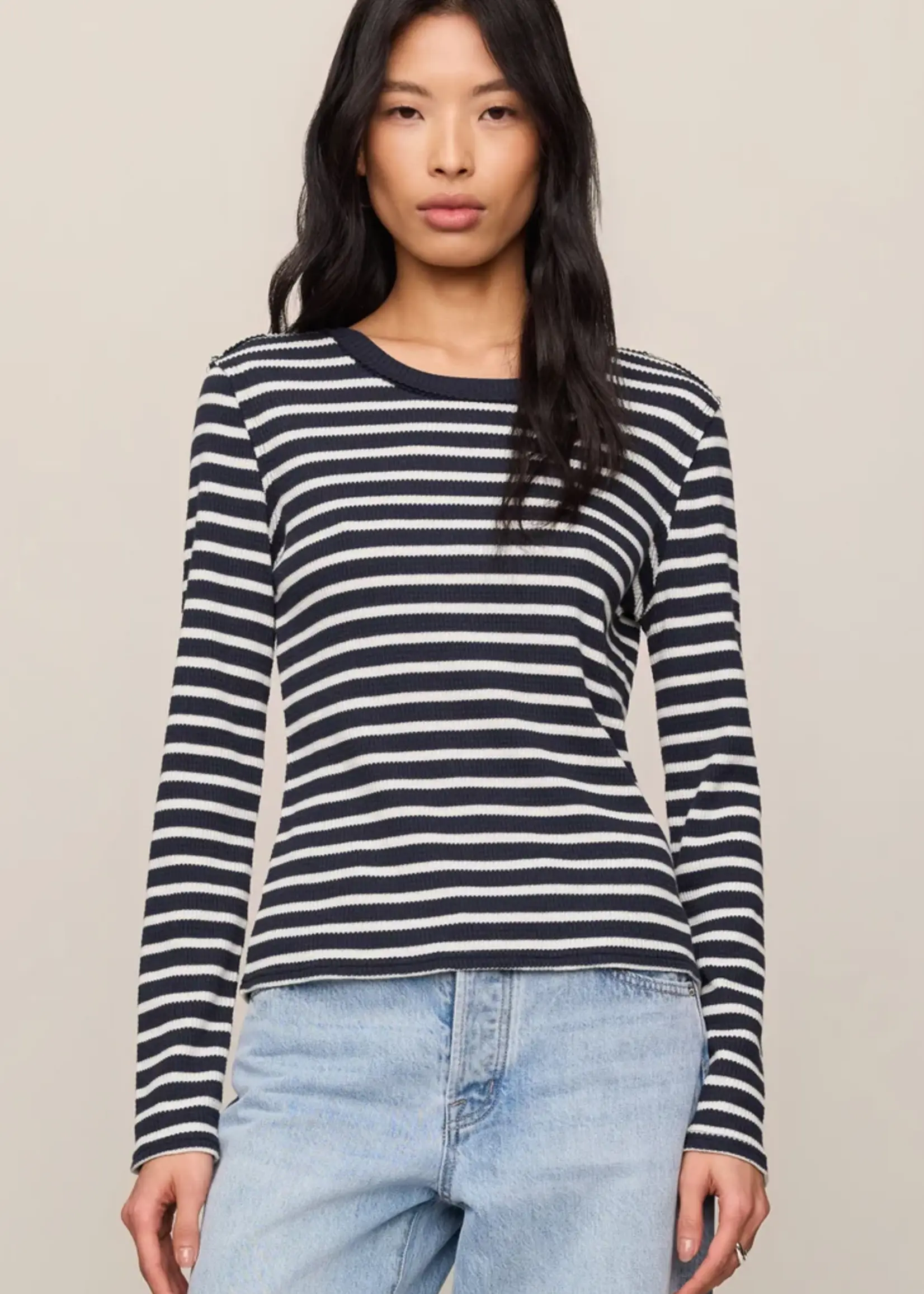 Z Supply Arlet Stripe Thermal Top