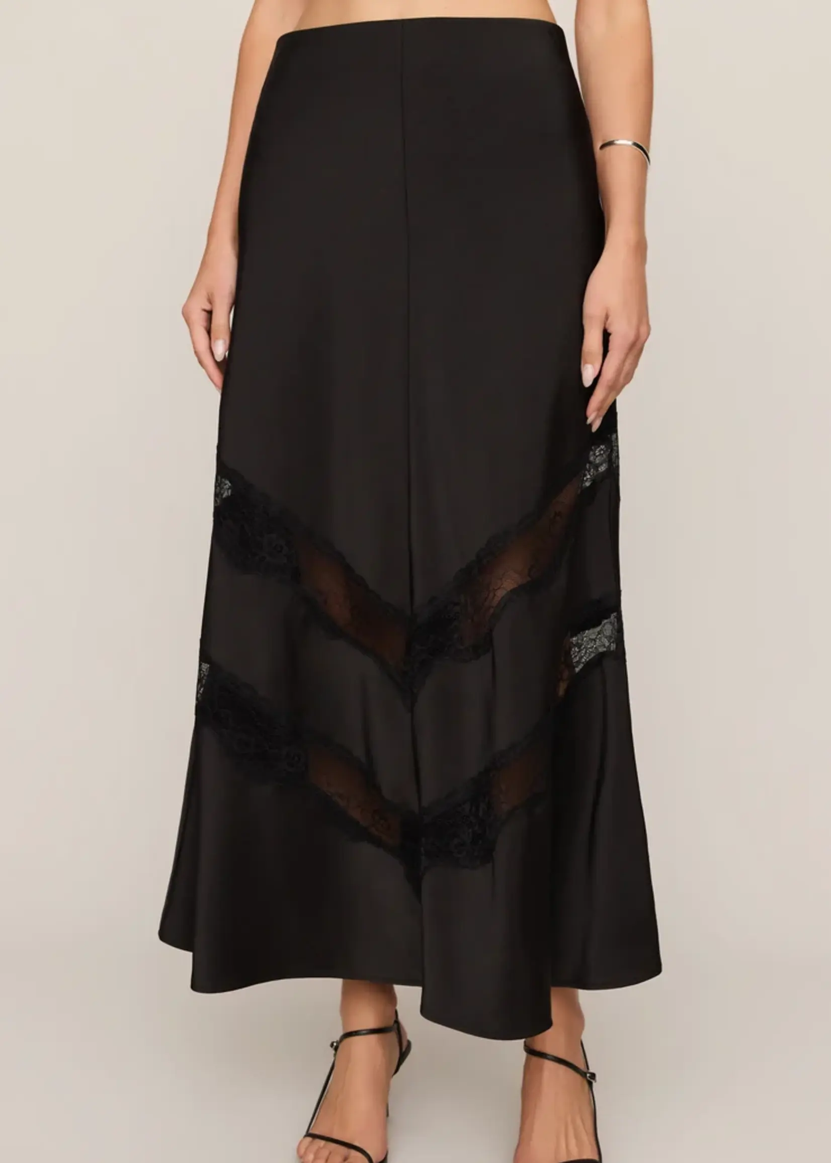 Z Supply Kori Lace Inset Skirt
