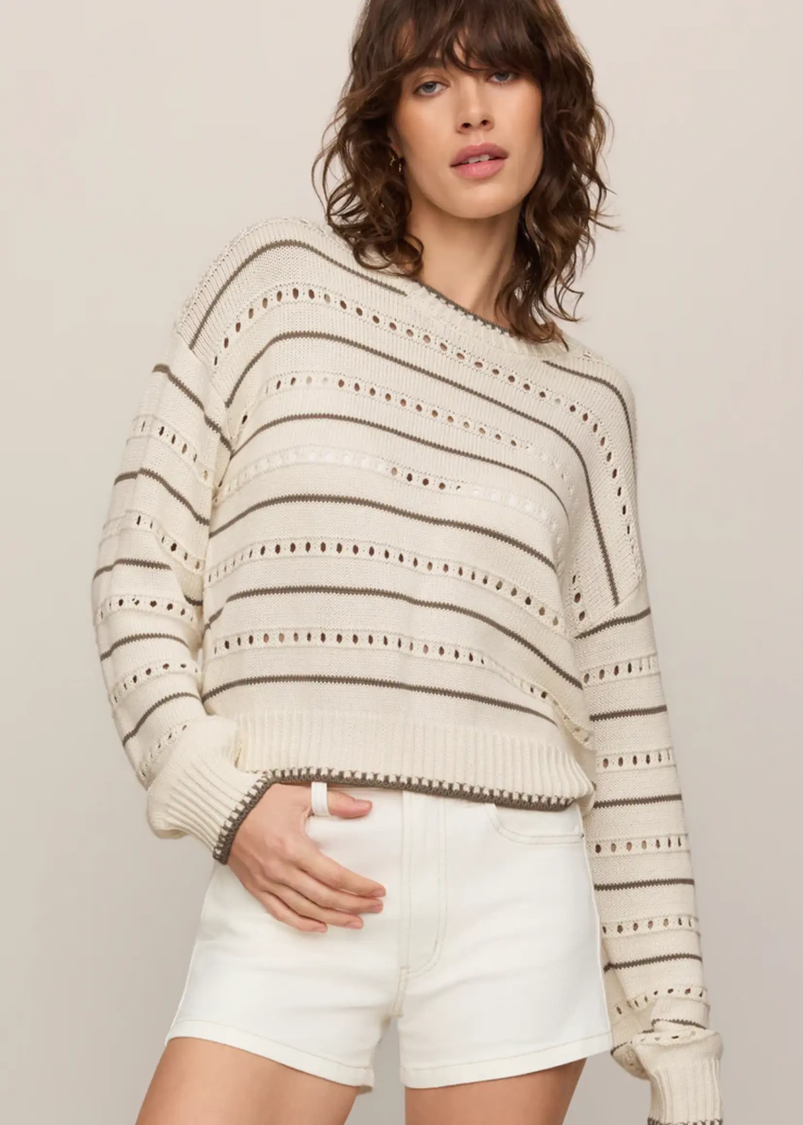 Z Supply Darby Stripe Sweater