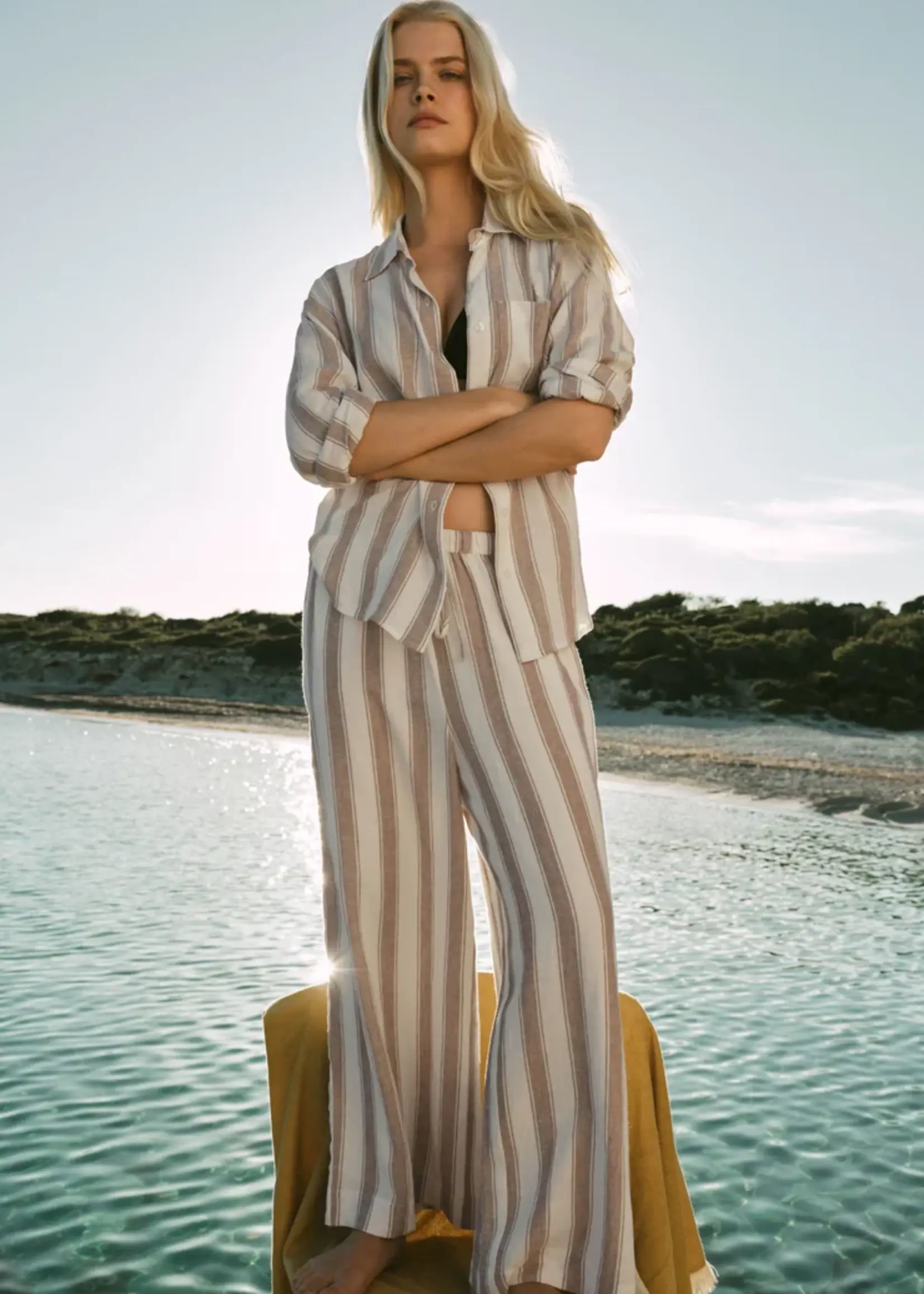 Z Supply The Perfect Striped Pant