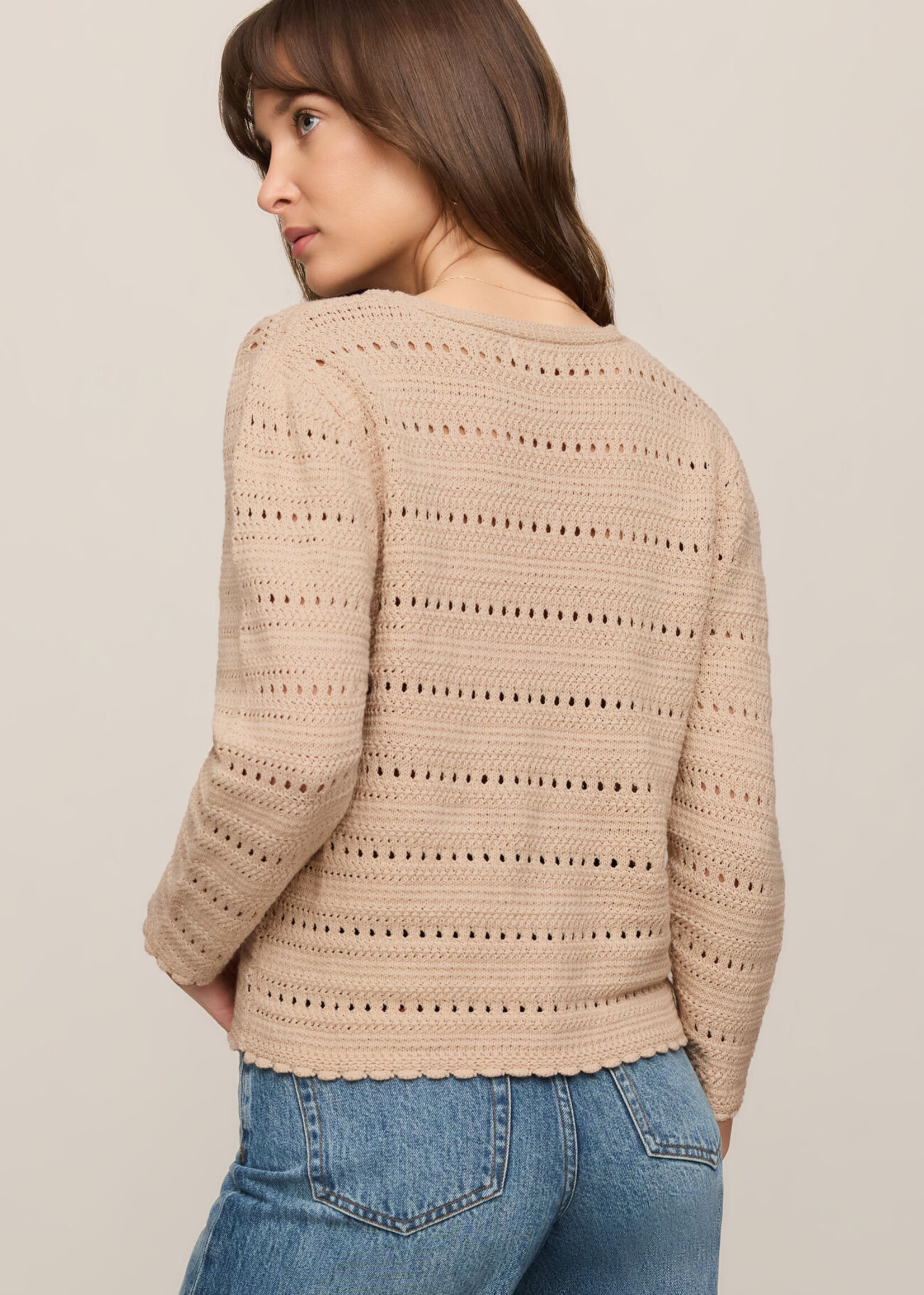 Z Supply Aven Crochet Cardigan