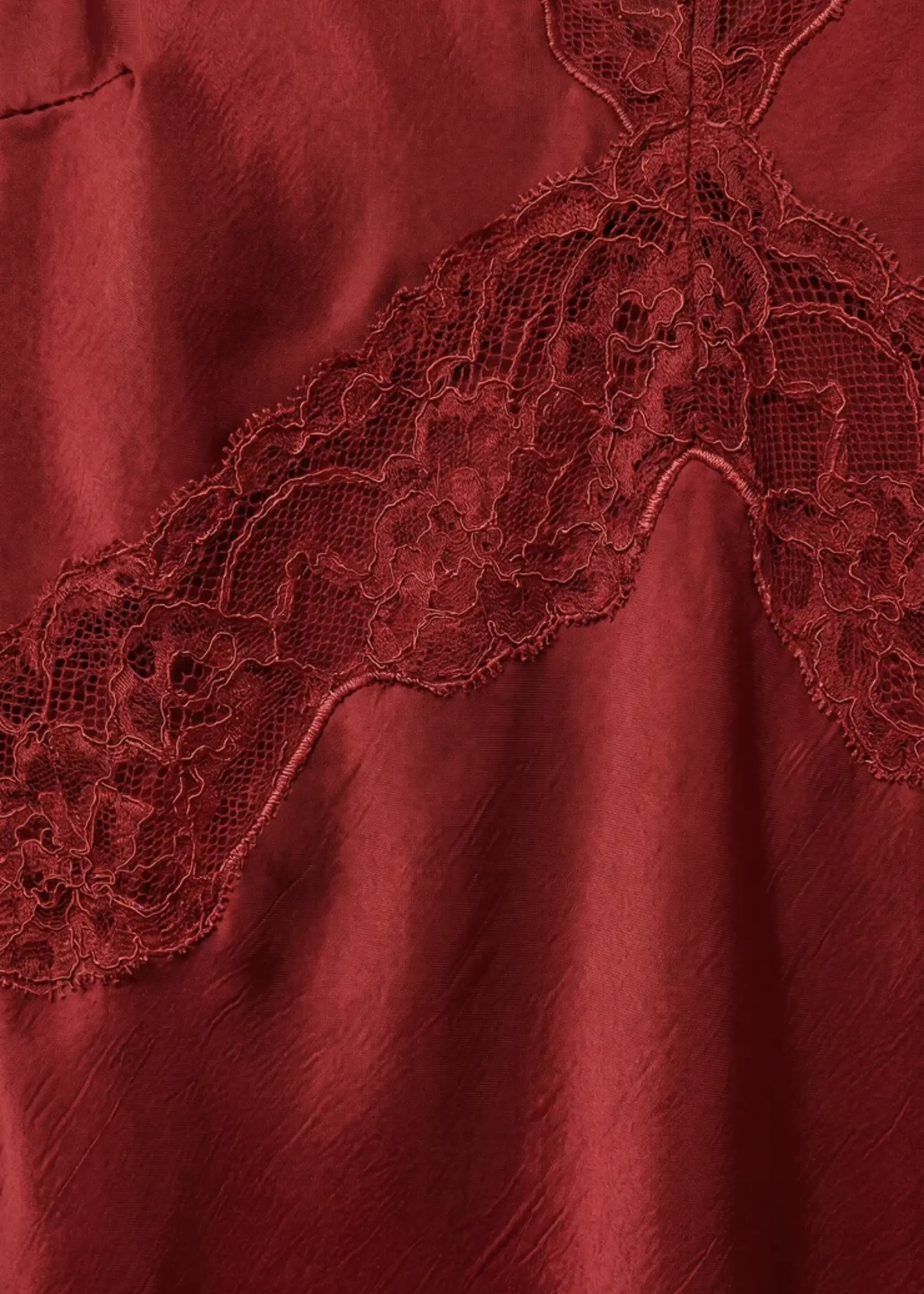 Z Supply Bruna Lace Inset Midi Dress