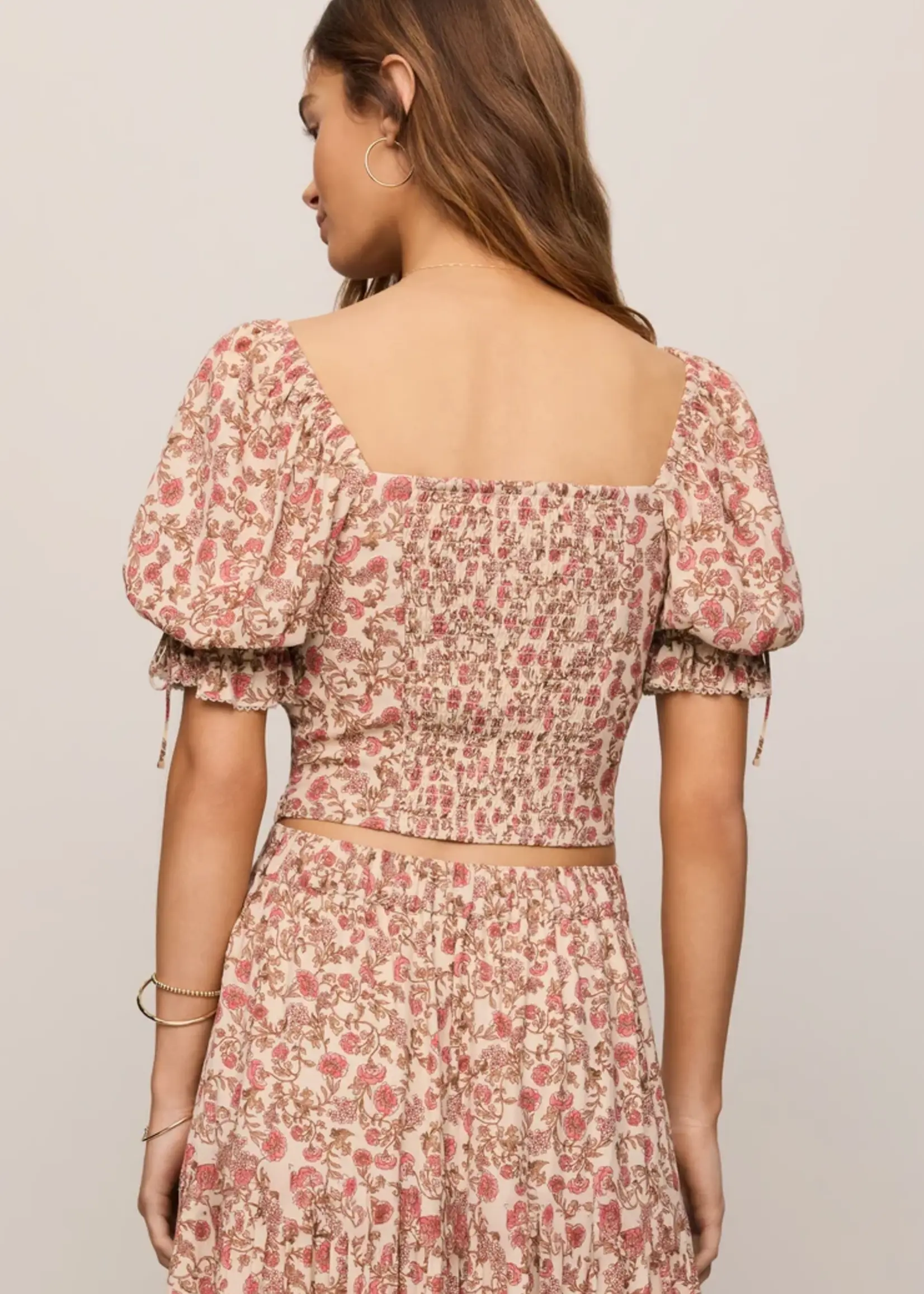 Z Supply Moira Floral Top